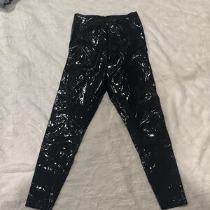 Commando Glossy Black Leggings